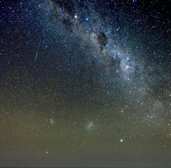 night sky experience at sea